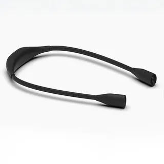 Nackenlampe zum Stricken & Lesen, Leselampe Hals mit 3 Farben & Stufenlos Dimmbar, Wiederaufladbare Stricklampe Booklight Buchlampe zum Umhängen, Leselicht für Stricken Häkeln Lesen Nähen (Schwarz)