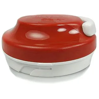 TUPPERWARE Chef Ersatzdeckel rot-weiß für Turbo-Chef Multi-Chef Extra-Chef 7211