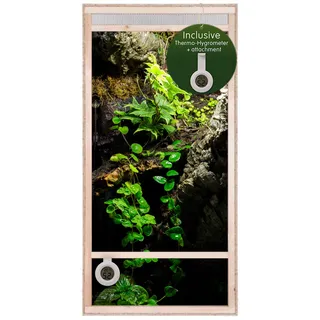 Terrarium hoch mit Frontbelüftung 60x120x60 cm
