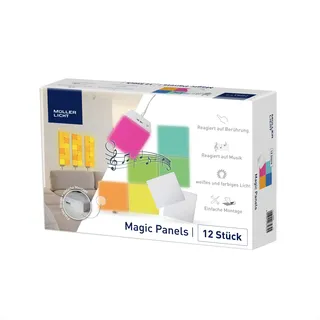 Müller-Licht Magic Panels (12er Set)  weiß