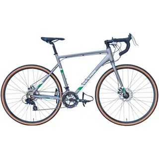 WYNN Gravelbike GRL5.0 28 Zoll RH 57 cm silber/weiß