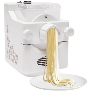 Nudelmaschine Elektrische 180W 220v Automatische Pasta Maker Haushalt Nudelmaschine mit 9 Formscheiben Elektrische Spaghettimaschine für Verschiedene Arten von Nudeln