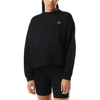 Lacoste Damen Sf5614 Sweatshirts, Schwarz, 38 - 38