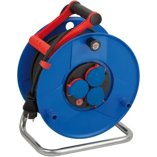Brennenstuhl 1208230 Kabeltrommel 50 m Schwarz Schutzkontakt-Stecker