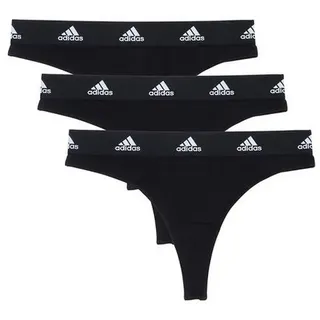 adidas Performance Panty Sportswear Thong 3P (Packung, 3-St., 3er-Pack) XS