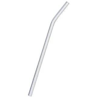 Glas Strohhalm (200x8 mm) durchsichtig für Kalt- und Heißgetränke