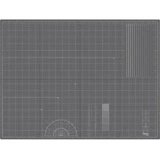 Donau Elektronik Donau Selbstheilende Schneidematte A0, Faltbar, Zentimeter-Raster, 120 x 90 cm,