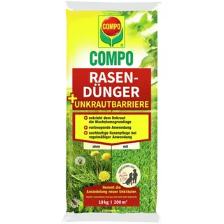 Compo Rasendünger plus Unkrautbarriere 10 kg