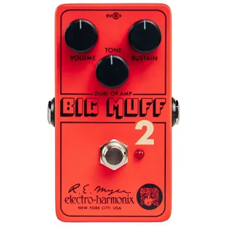 Electro Harmonix Big Muff Pi 2 Fuzz-Effektpedal für E-Gitarre