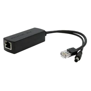 Exsys EX-60320 10/100Mbps 802.3at PoE+ Splitter