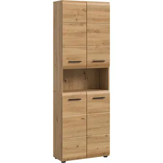 VCM Hochschrank – holzfarben – Maße cm B: 60 H: 185