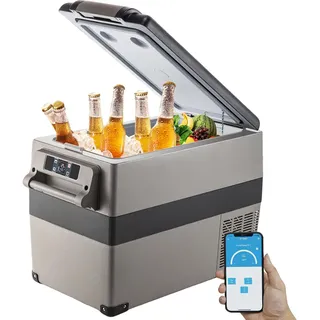 VEVOR Auto Kühlschrank 45L Kompressorkühlbox für Boot LKW Auto usw. Tragbarer kleiner Kühlschrank 60W