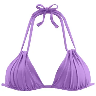 s.Oliver Triangel-Bikini-Top Damen lila Gr.32 Cup A/B