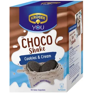 Krüger Choco Shake 10026644 Cookie Cream 8St 4052700366449 Krüger 8 Stück