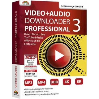 Markt & Technik 81696 Video+Audio Downloader Professional 3 Windows Video und Audio Downloader