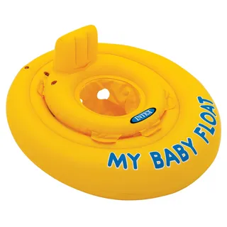 Intex Schwimmhilfe - My Baby Float - Schwimmring mit Sitz - Ø 70 cm - für 6-12 Monate