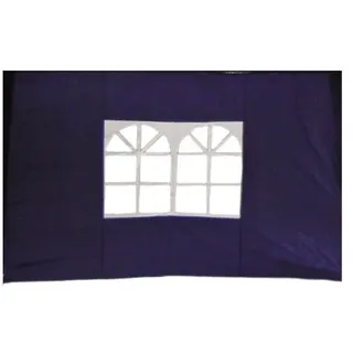 Lex 2er Set Seitenteile für Pavillon 3x3m Fenster Seitenwand Faltpavillon blau