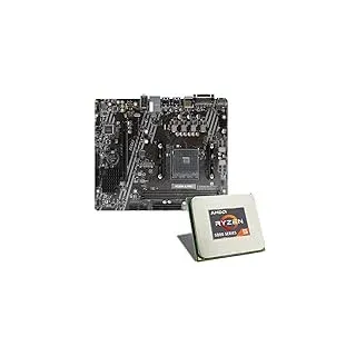 Mainboard Bundle | AMD Ryzen 5 5500 6x3600 MHz, MSI A520M-A Pro, 1x M.2 Port, 4X SATA 6Gb/s, USB 3.1 Gen1 | Tuning Kit | CSL PC Aufrüstkit