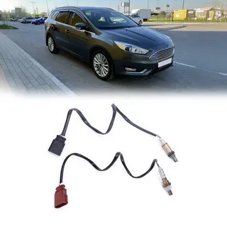 ISAKEN 2x Lambdasonde vor Kat für Fabia 1 2 Polo 9N Ibiza 3 Lambdasensor Regelsonde Sensor O2 Sauerstoffsensor Lambda Sonde vor Katalysator OZA532-V4, OZA708-EE1, OZA864-EE9