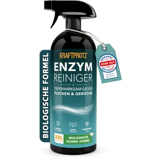 kraftprotz Enzymreiniger Geruchs- und Fleckenentferner Spray 750 ml