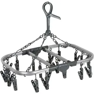 Bo-Camp Oval Wäscherad, 25x41cm, grau