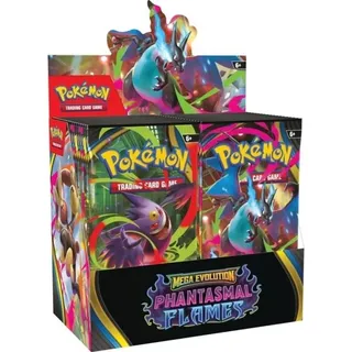 Pokémon Mega Evolution Phantasmal Flames Booster Display 36 St. POK10190-1