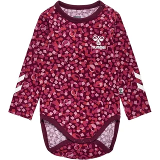 hummel hmlCONFETTI langarm Baby-Body 3430 windsor wine 92