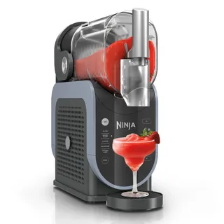 Ninja Slushi FS301 Professioneller Maker mit RapidChill Technologie, 2,5 l Getränke- und Slushie-Maschine, 5 voreingestellte Programme, gefrorene Margaritas, Frappés und mehr, Premium-Akzente, Schwarz