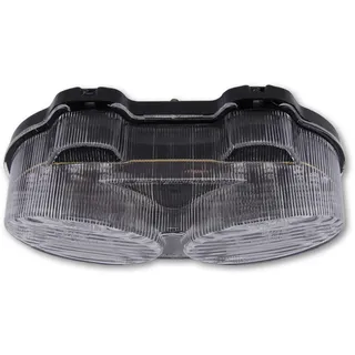 Shin Yo LED Rücklicht mit transparentem Glas, KAWASAKI ZX-6R/9R, ZR-7, div. Bj. (Black)