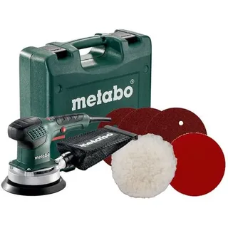 Metabo - Exzenterschleifer Ø150 mm 310 w sxe 3150 set im Koffer mit Zubehör 690922000