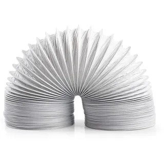 Nedis Abluftschlauch PVC 100 mm 6,00 m Weiß