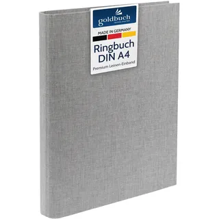 Goldbuch Ringbuch A4 Bella Vista grau
