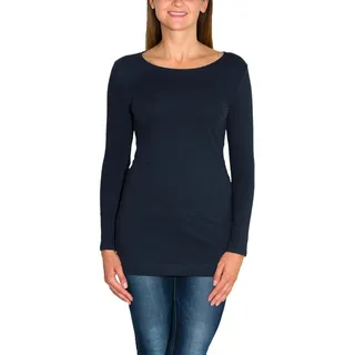 Alkato Damen Langarm Longshirt Langarmshirt", Damen, Gr. M - M