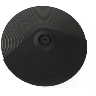 Fame FCP12CSDD Crash Cymbal Pad 12", Professionelles E-Drum Pad, Gummispielfläche, Zwei Zonen, Choke Funktion, Kompatibel mit Fame DD-Modelle und Alesis