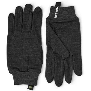 Hestra Merino Wool Liner Active 5 Finger Handschuhe Grau 6