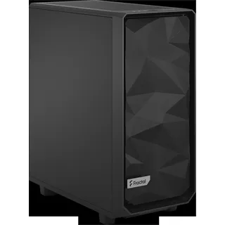 Fractal Design Meshify 2 Compact Black Solid (ATX, mATX, Mini-ITX), PC Gehäuse, Schwarz