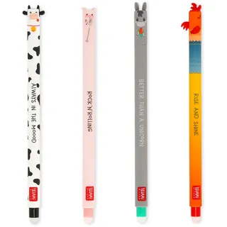 Legami  Löschbarer Gelstift Farm Sweet Farm 4 St.