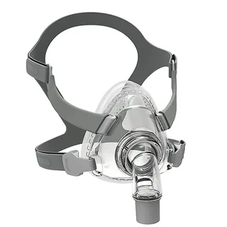 Vollmaske, universelle Nasenmaske, Schlafmaske mit einstellbarer freier Kopfmaske, zum Schlafen geeignet,F5A-S