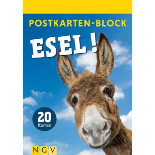Naumann & Göbel Postkartenblock Esel