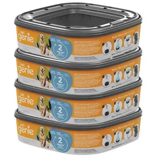 angelcare germany gmbh Pet Genie Nachfüllkassetten (4er Set) für Hundekot-Entsorgungssystem