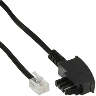 InLine TAE-F Kabel, für Telekom/Siemens-Geräte, TAE-F ST an RJ11 ST, 6m