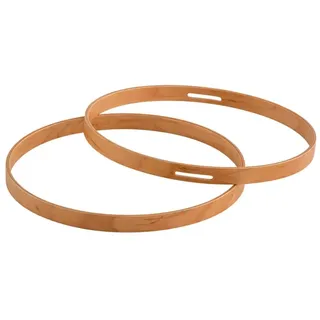 Dixon PKT014SB-HP 14'' Snare Drum Spannreifen aus Ahorn – Natur Finish für Batter Side Anwendungen