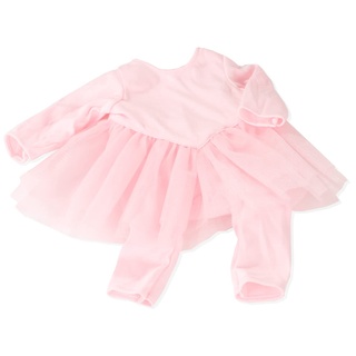 Götz 3403305 Ballettanzug - Einteiliges Ballettoutfit - Puppenbekleidung Gr. L - 1-teiliges Bekleidungs- und Zubehörset für Babypuppen von 48-50 cm