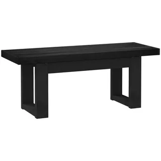 vidaXL Esstischbank NOAIN 120 x 41 x 45 cm Schwarz