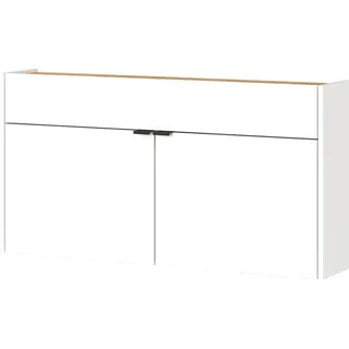 Germania GW-Ameca 110 x 57 x 22 cm 4 Fächer, 1 Schublade weiß / weiß