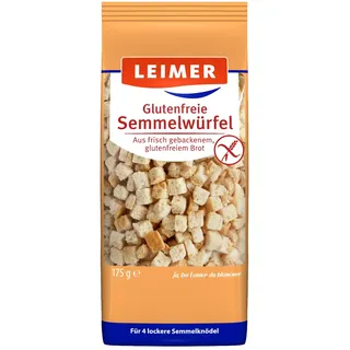 Leimer Semmelwürfel für Knödelbrot glutenfrei 175 g