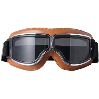 JINGLING Vintage Motorradbrille für Herren,Airsoft-Roller im Pilotenstil - Motocross-Brille, Outdoor-Sandbrille, Bike Racer Cruiser Touring-Brille für Ski-Helikopter