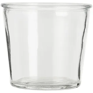 IB Laursen Glas Topf konisch Hannah, H10/ Ø8,5 cm