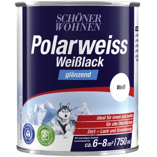 Weißlack »Polarweiss«, glänzend