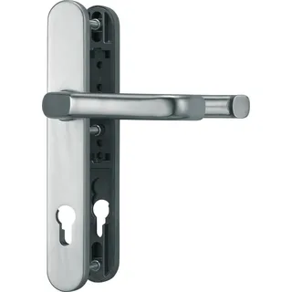 ABUS Türschutzbeschlag SRG92N DD (Drücker-/Drückergarnitur) in Edelstahl-Look